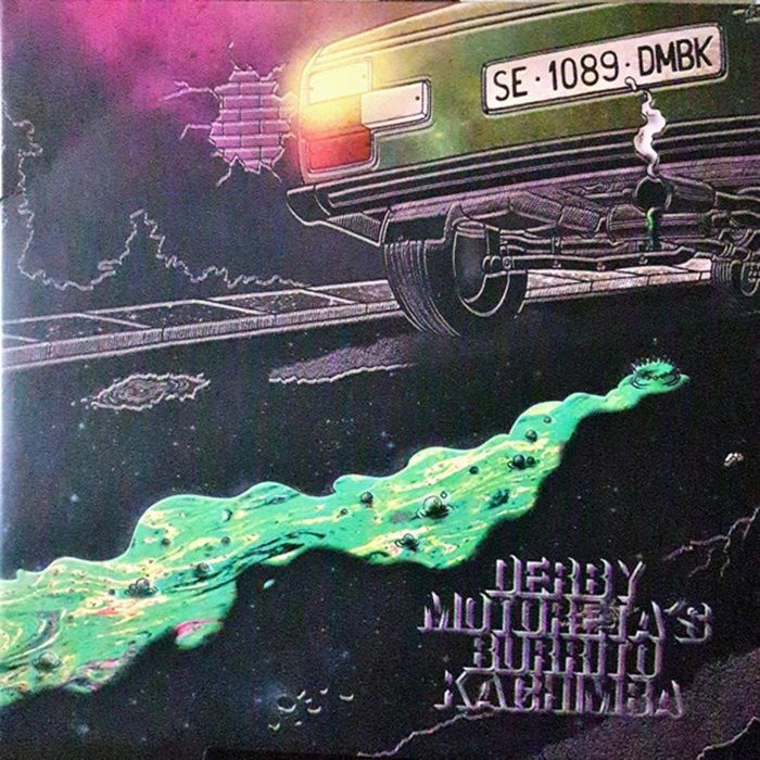 Derby Motoreta's Burrito Kachimba - Translucent Green Vinyl LP vinyl record cover