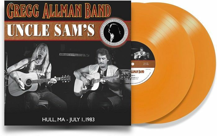 Live At Uncle Sam's: Hull MA July 1 1983 - Tangerine Vinyl 2xLP vinyl record cover