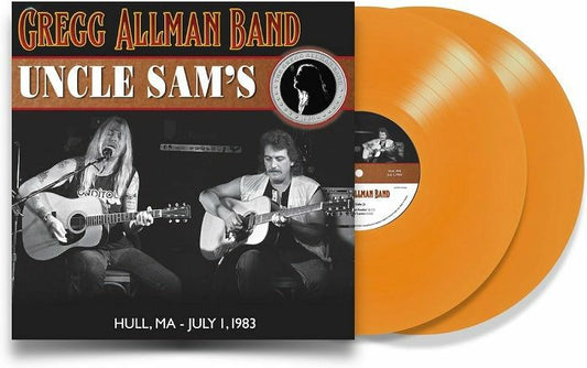 Live At Uncle Sam's: Hull MA July 1 1983 - Tangerine Vinyl 2xLP vinyl record cover