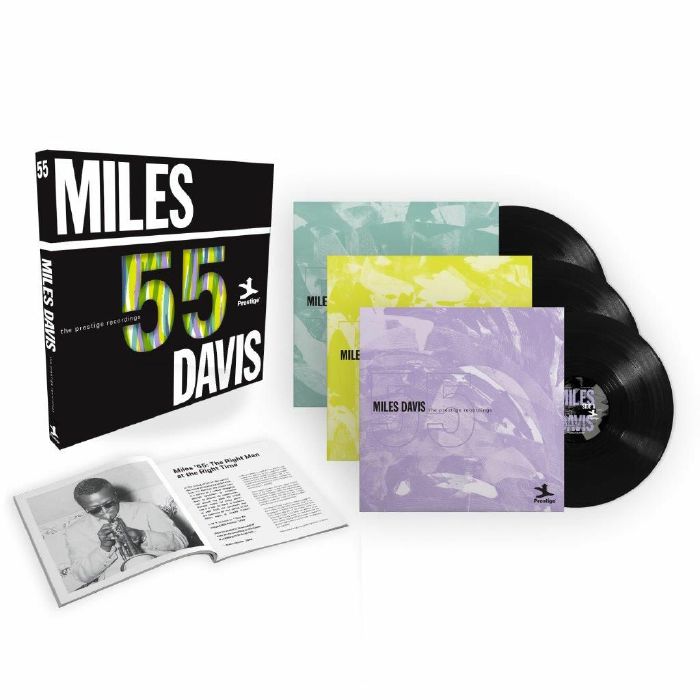 Miles 55: The Prestige Recordings - 3xLP vinyl record cover
