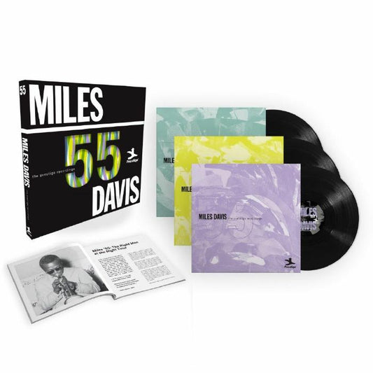 Miles 55: The Prestige Recordings - 3xLP vinyl record cover