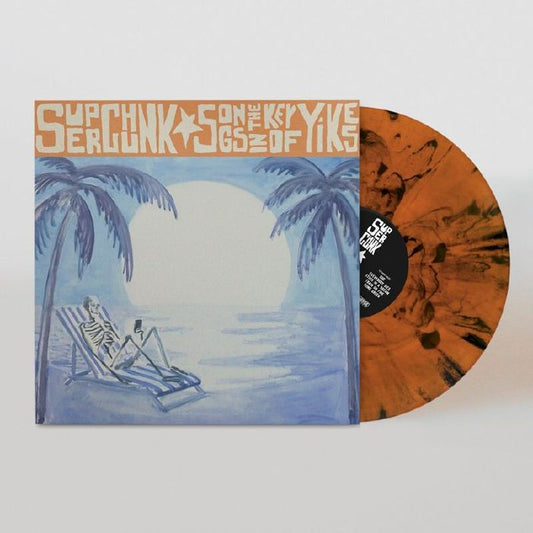 Songs In The Key Of Yikes - Orange & Black Swirl Vinyl LP vinyl record cover