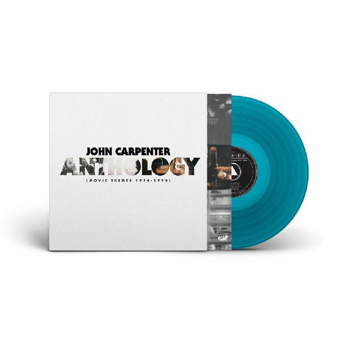 Anthology: Movie Themes 1974-1998 - Limited Edition Sea Blue Vinyl LP vinyl record cover