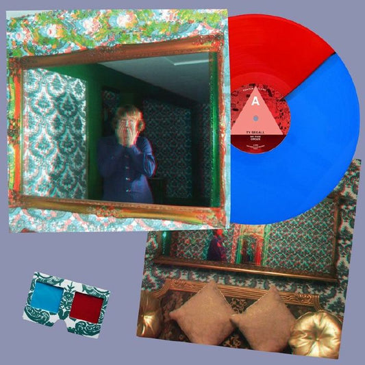 Mr. Face EP - Blue & Red Split Vinyl EP vinyl record cover