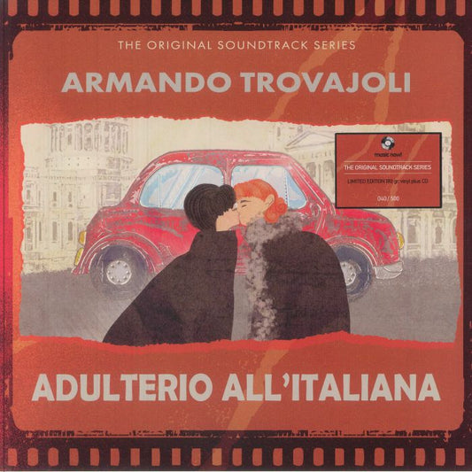 Adulterio All'italiana - Orange Vinyl LP vinyl record cover