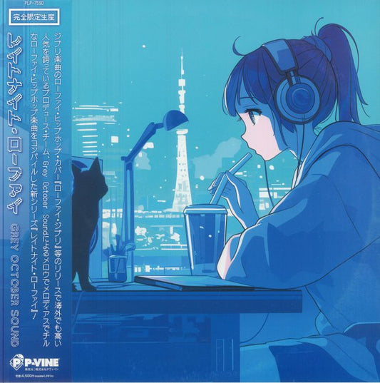 Late Night Lo Fi - Vinyl LP vinyl record cover