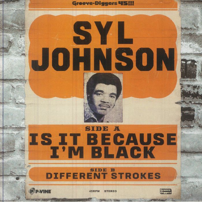 Is It Because I'm Black - Limited Edition Grey Marbled Vinyl Single vinyl record cover