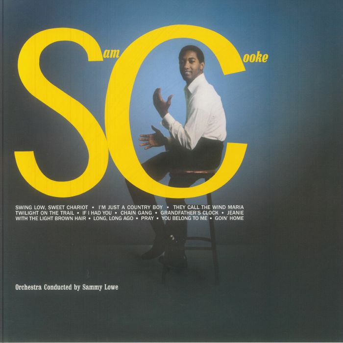 Sam Cooke - Clear Vinyl LP vinyl record cover