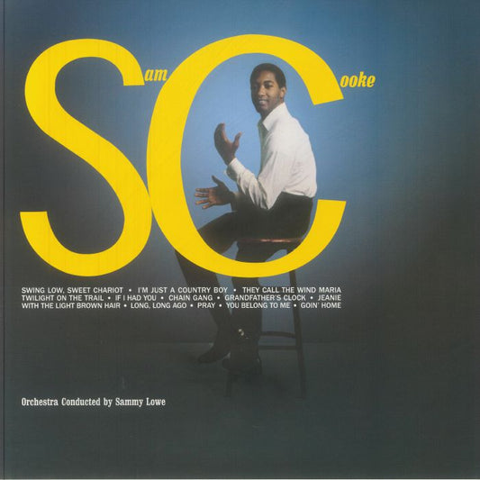 Sam Cooke - Clear Vinyl LP vinyl record cover