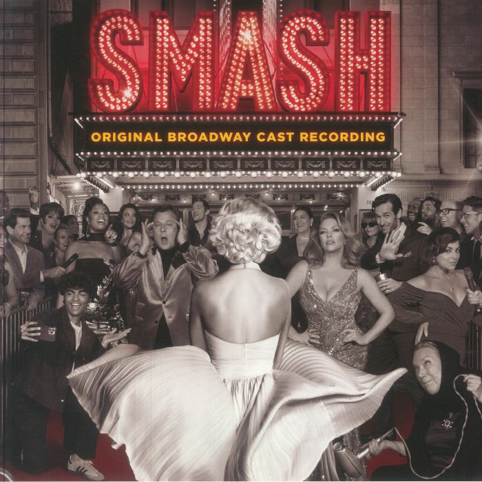 Smash (Original Broadway Cast Recording) - Silver Ruby Vinyl LP vinyl record cover