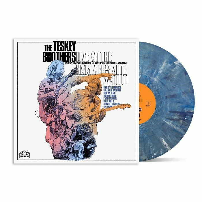 Live At The Hammersmith Apollo - Blue Marbled Vinyl LP vinyl record cover