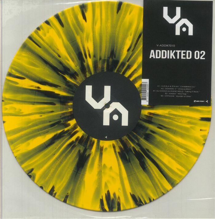 Addikted 02 - Splatter Vinyl EP vinyl record cover