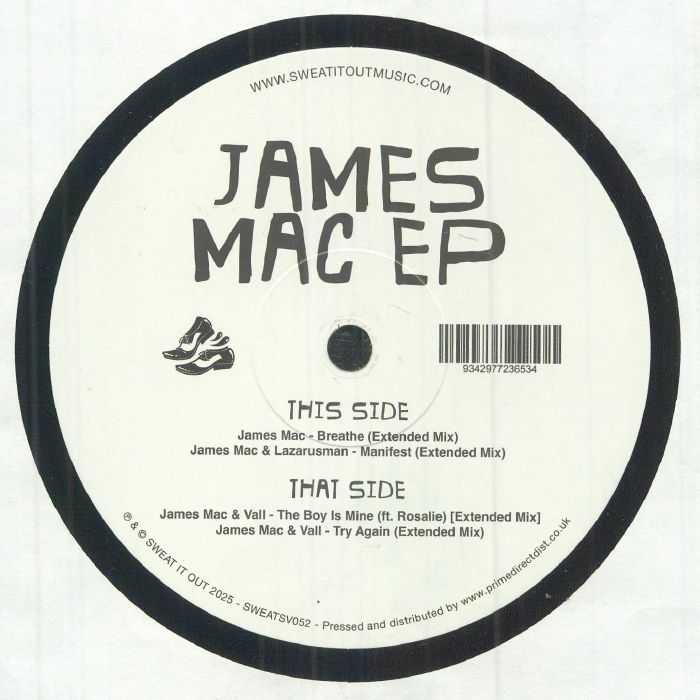 Breathe - Vinyl EP vinyl record cover