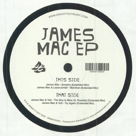 Breathe - Vinyl EP vinyl record cover