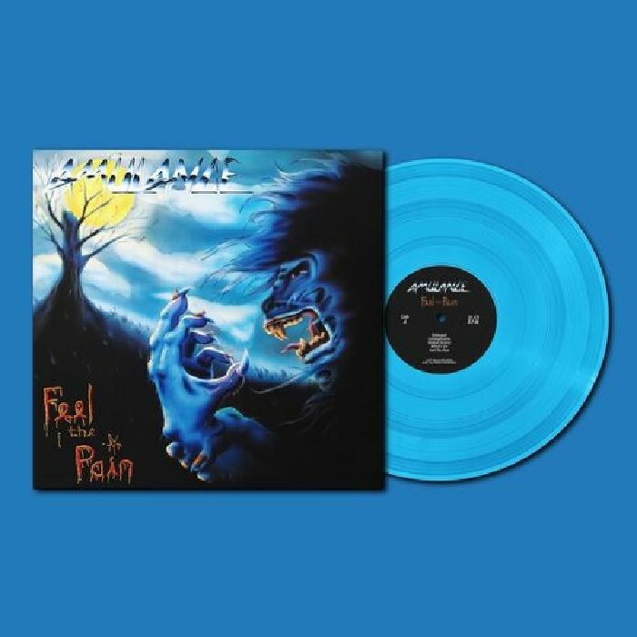 Feel The Pain - Limited Edition Cyan Vinyl LP vinyl record cover