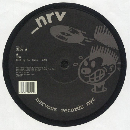 NRV 007 - Vinyl EP vinyl record cover