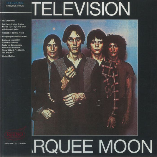Marquee Moon - Limited Edition Vinyl LP vinyl record cover