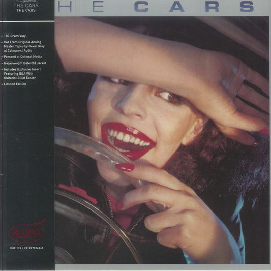 The Cars - Limited Edition Vinyl LP vinyl record cover