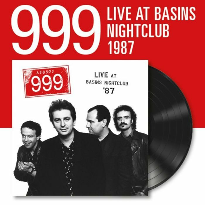 Live At The Basins Nightclub '87 - Vinyl LP vinyl record cover