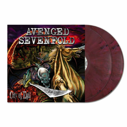 City Of Evil (20th Anniversary Edition) - Red Velvet Vinyl 2xLP vinyl record cover