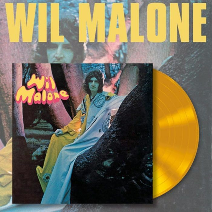Wil Malone - Limited Edition Yellow Vinyl LP vinyl record cover