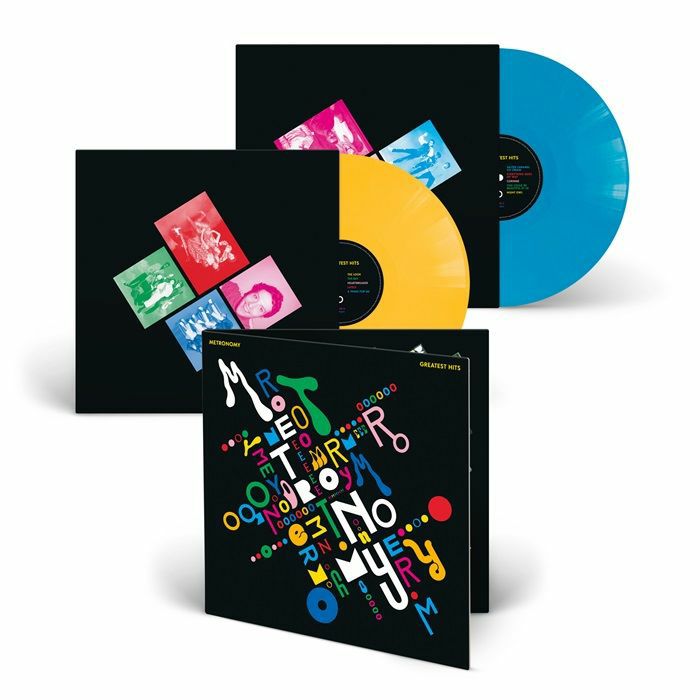 Greatest Hits - Limited Edition Yellow & Blue Vinyl 2xLP vinyl record cover