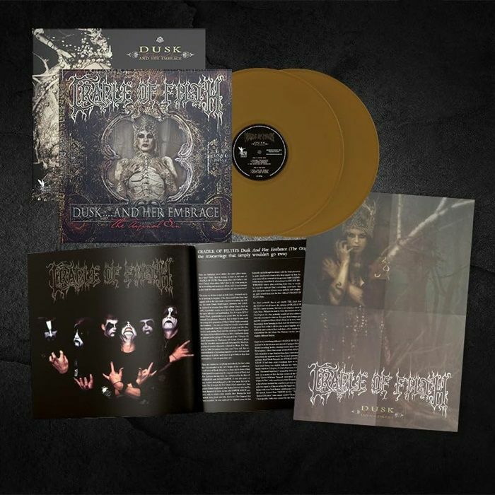 Dusk & Her Embrace - Remastered Limited Gold Vinyl 2xLP vinyl record cover