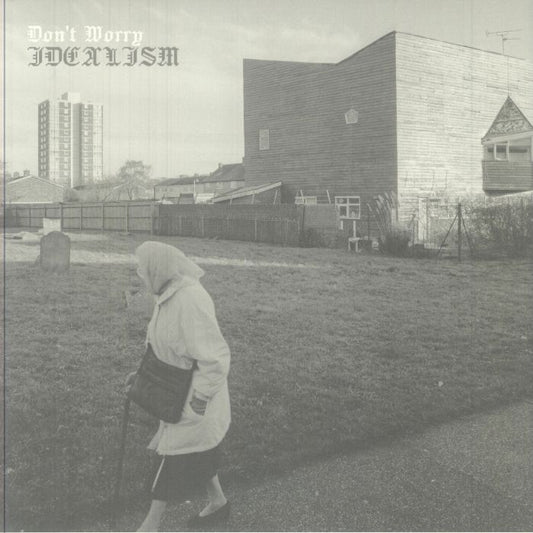 Idealism - Clear & Blue Vinyl LP vinyl record cover