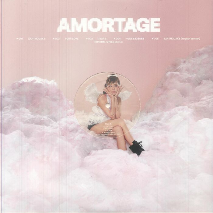 Amortage (Pink Version) - Pink Marbled Vinyl EP vinyl record cover