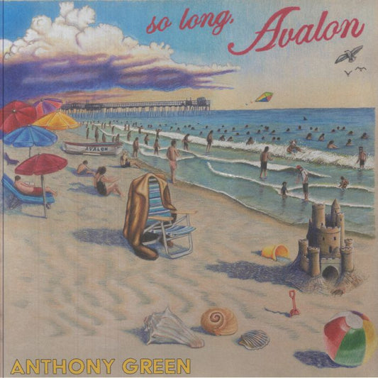 So Long Avalon - Gold & White Swirl Vinyl LP vinyl record cover