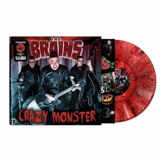 Crazy Monster - Limited Edition Red Marbled Vinyl LP vinyl record cover