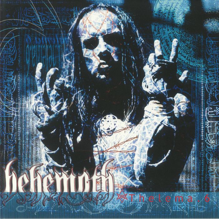 Thelema 6 - 25th Anniversary Edition White & Green Splatter Vinyl LP vinyl record cover