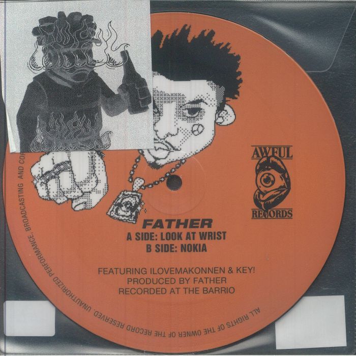 Look At Wrist / Nokia - Picture Disc Vinyl Single vinyl record cover