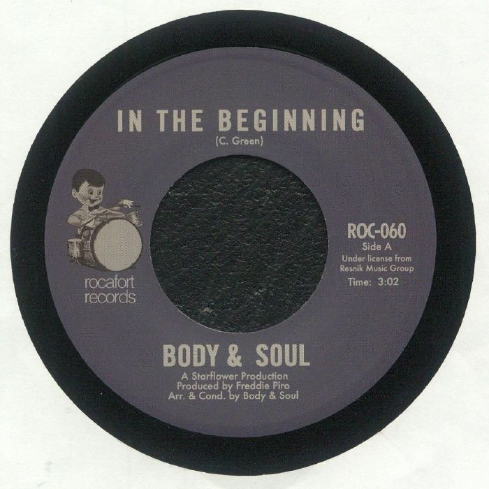 In The Beginning - Vinyl Single vinyl record cover