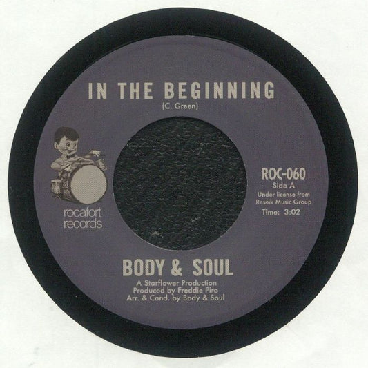 In The Beginning - Vinyl Single vinyl record cover