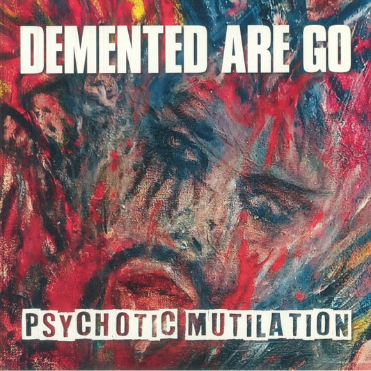 Psychotic Mutilation - Smokey Bloodred Vinyl LP vinyl record cover
