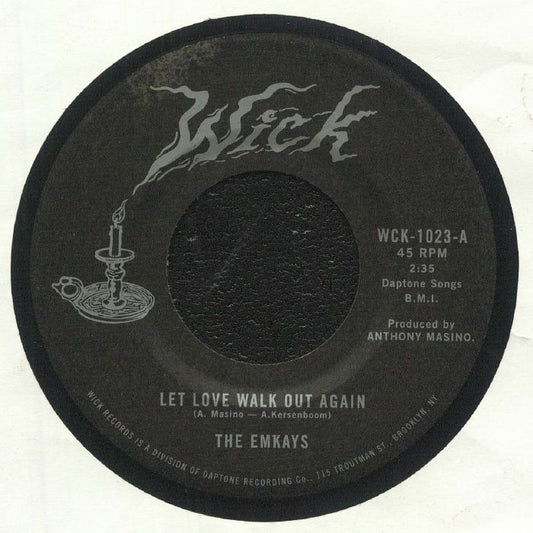 Let Love Walk Out Again - Vinyl Single vinyl record cover
