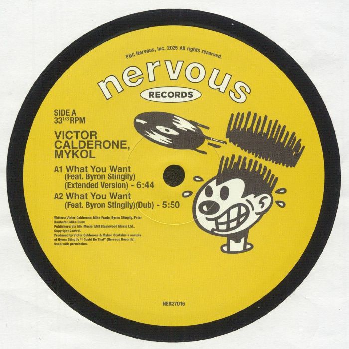 What You Want - Vinyl EP vinyl record cover
