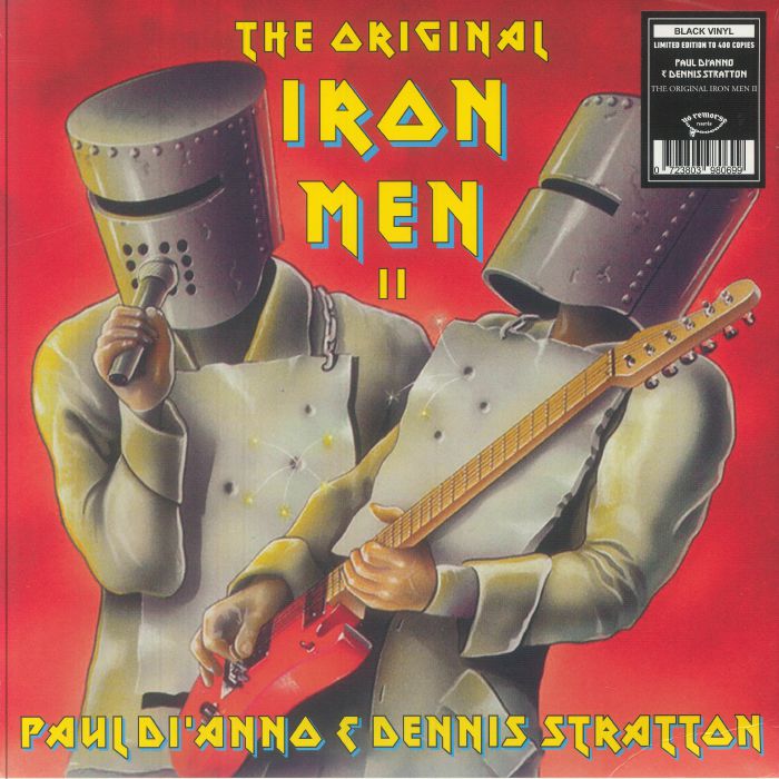 The Original Iron Men II - Limited Edition 180 Gram Vinyl LP vinyl record cover
