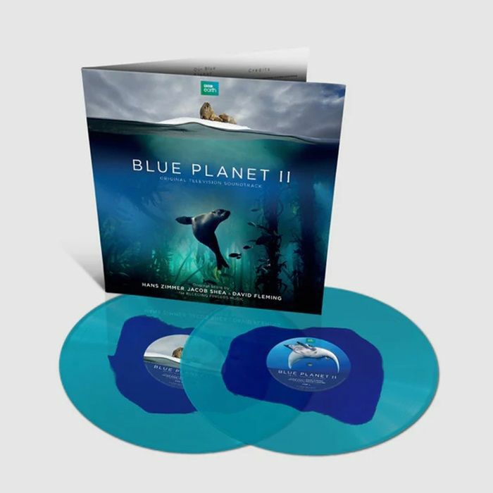 Blue Planet II (Soundtrack) - Limited Edition Coloured Vinyl 2xLP vinyl record cover