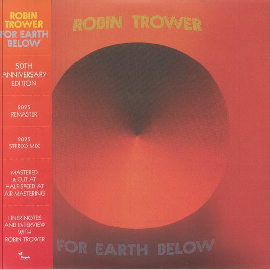 For Earth Below - 50th Anniversary Edition 2xLP vinyl record cover