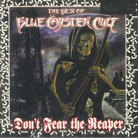 Don't Fear The Reaper: The Best Of Blue Oyster Cult - 2xLP vinyl record cover