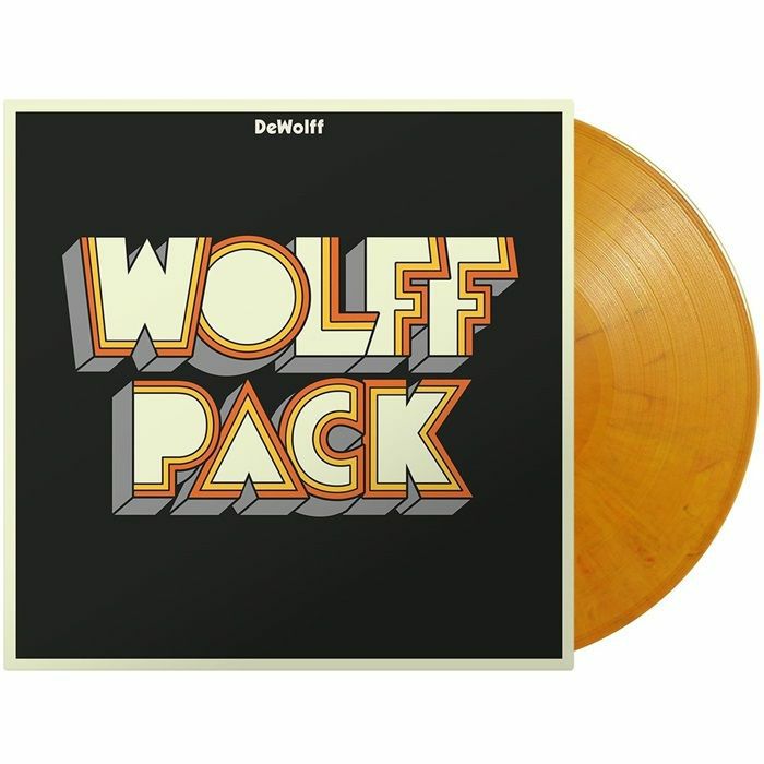 Wolffpack - Limited Edition Orange Marbled Vinyl LP vinyl record cover