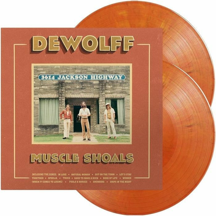 Muscle Shoals - Limited Edition Voodoo Orange Marbled Vinyl 2xLP vinyl record cover