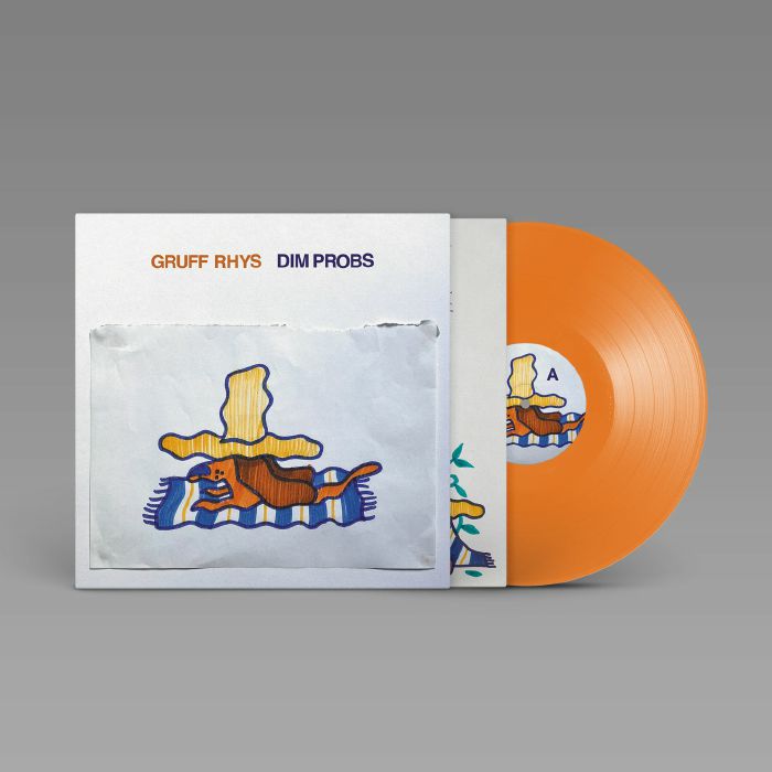Dim Probs - Orange Vinyl LP vinyl record cover