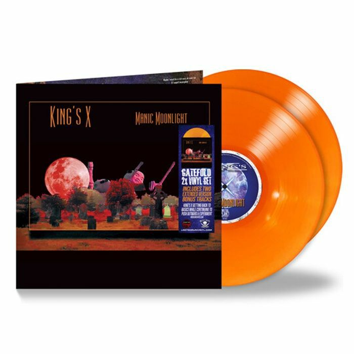 Manic Moonlight - Limited Edition Orange Vinyl 2xLP vinyl record cover