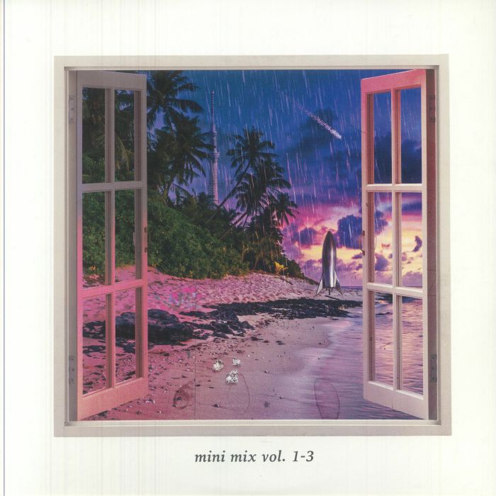 Mini Mix Vol 1-3 - Blue Marbled Vinyl 2xLP vinyl record cover
