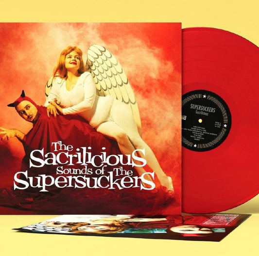 The Sacrilicious Sounds Of The Supersuckers - Red Vinyl LP vinyl record cover