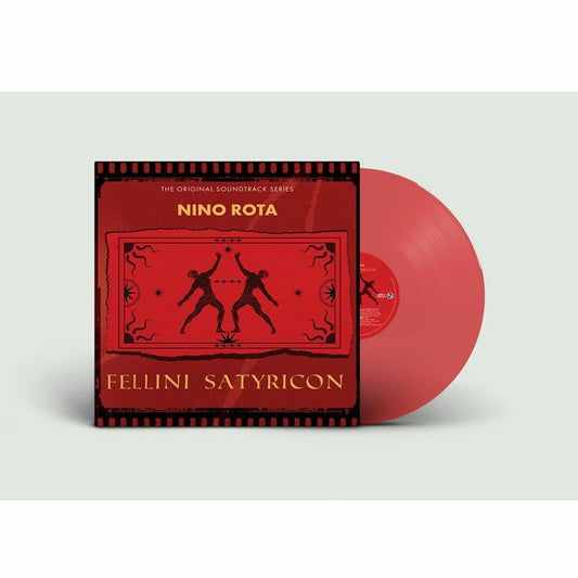 Fellini Satyricon (Soundtrack) - Limited Edition Red Vinyl LP vinyl record cover
