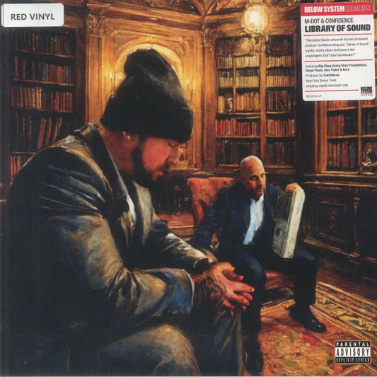 Library Of Sound - Red Vinyl LP vinyl record cover